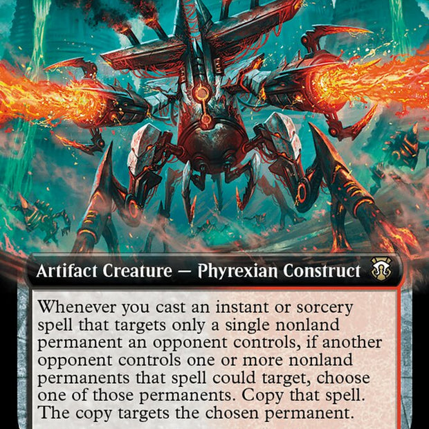 Exterminator Magmarch 72/411 (Commander: Modern Horizons 3)  - Extended Art