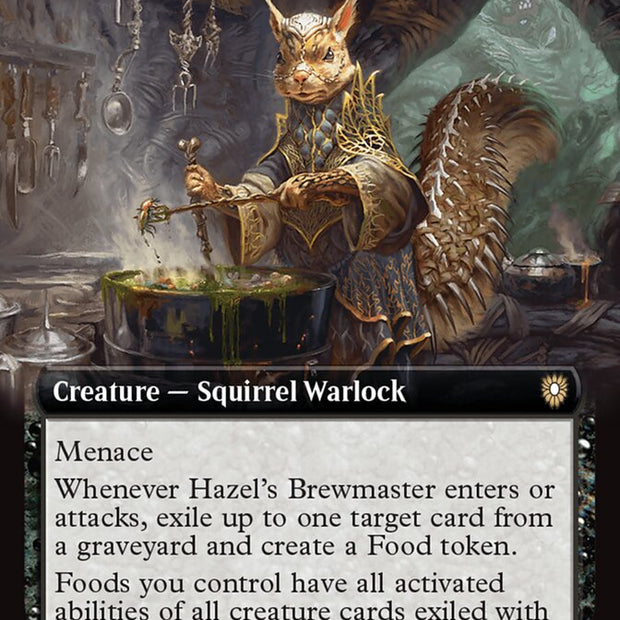 Hazel's Brewmaster 52 (Commander: Bloomburrow)  - Extended Art