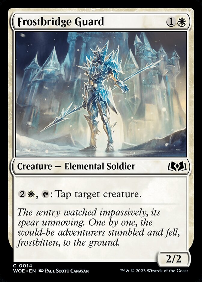 Frostbridge Guard 14/276 (Wilds of Eldraine) 