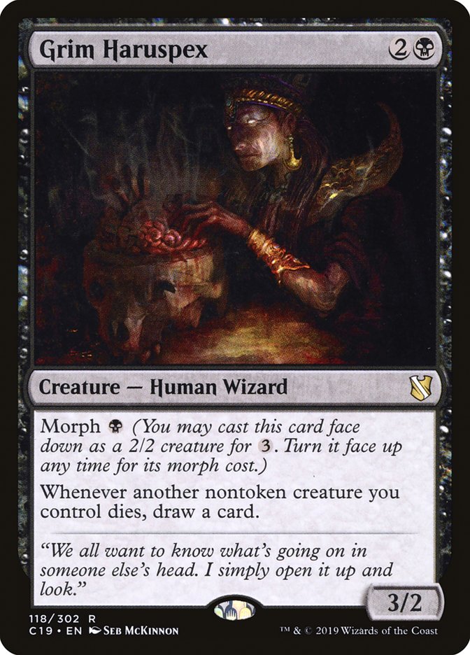 Grim Haruspex 118 (Commander 2019) 
