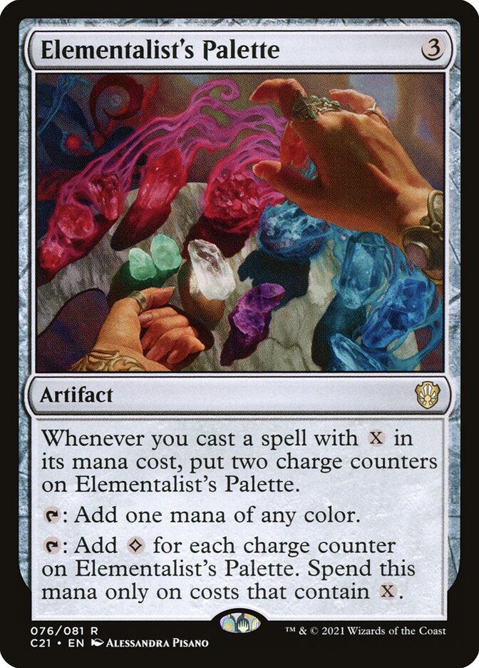 Elementalists Palette 76 (Commander 2021) 