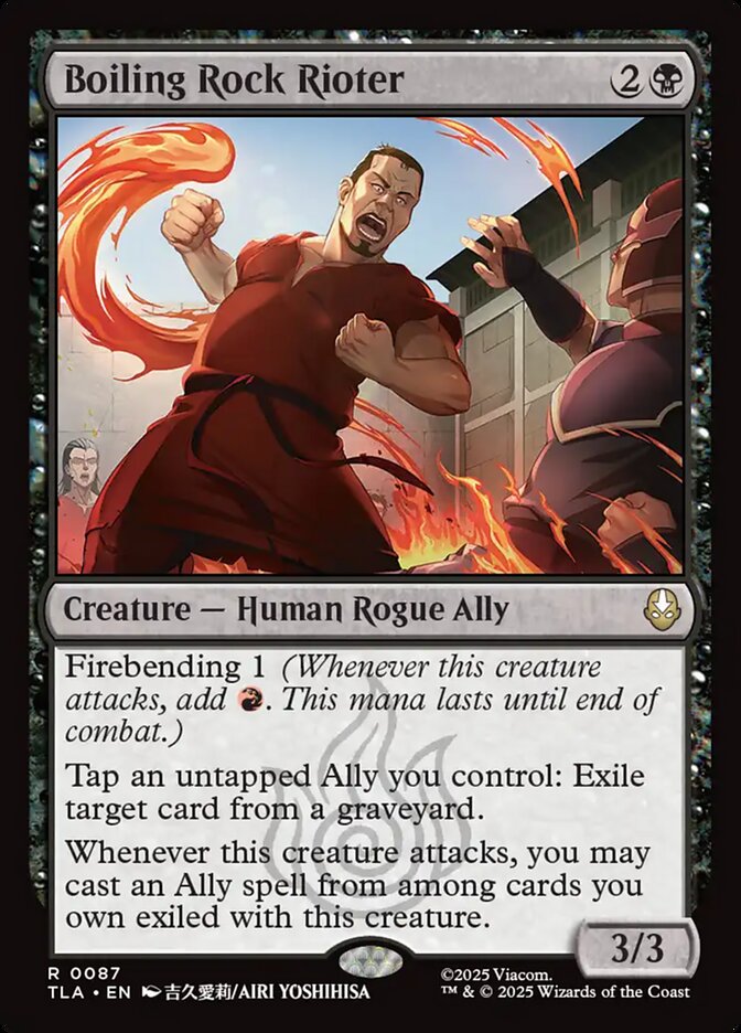 Boiling Rock Rioter 87 (Avatar: The Last Airbender)  - Foil