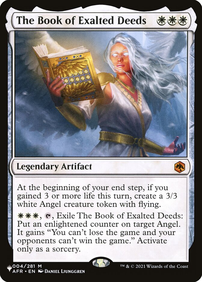 The Book of Exalted Deeds AFR-4/5075 (The List Reprints) 