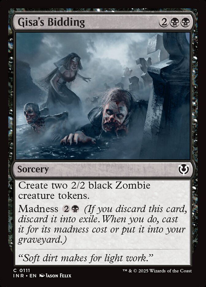 Gisa's Bidding 111/287 (Innistrad Remastered) 