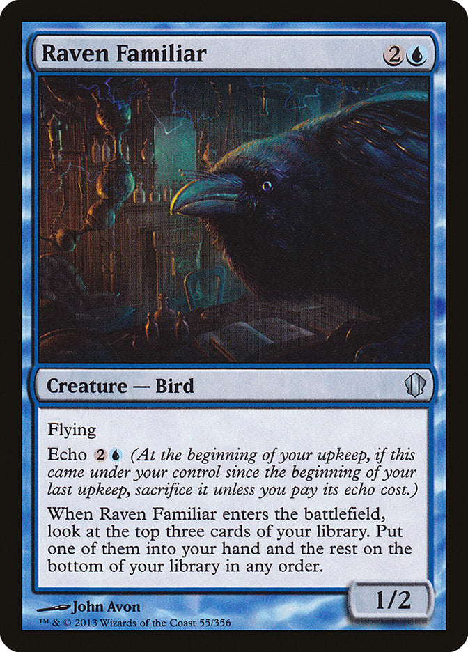 Raven Familiar 55/356 (Commander 2013) 