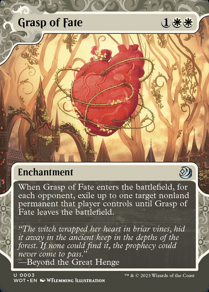 Grasp of Fate 3/63 (Wilds of Eldraine: Enchanting Tales)  - Showcase