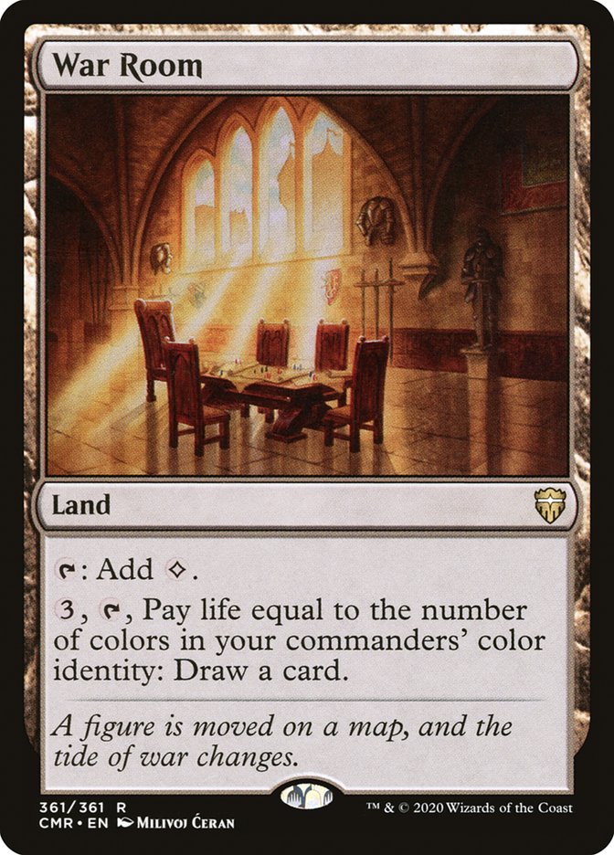 War Room 361/361 (Commander Legends)  - Foil