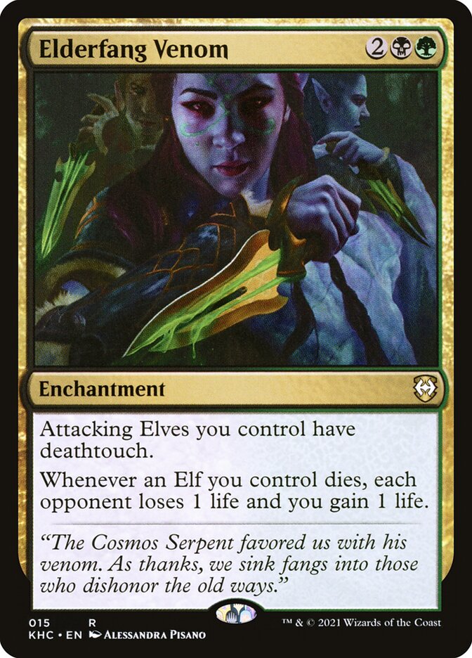 Elderfang Venom 15 (Commander: Kaldheim) 