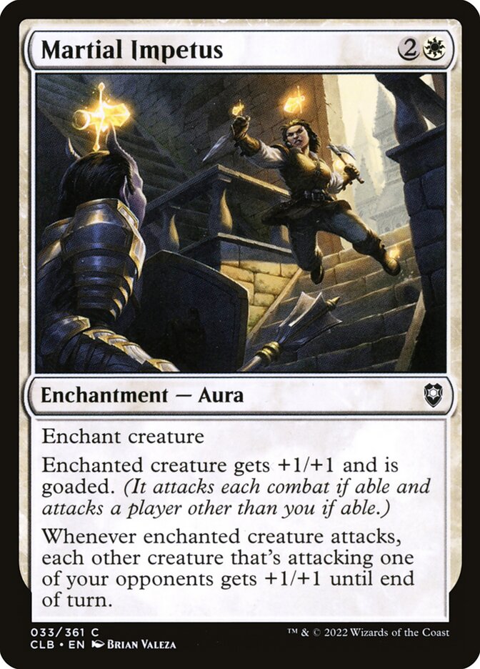 Martial Impetus 33 (Commander Legends: Battle for Baldur's Gate) 