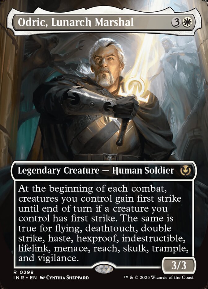 Odric, Lunarch Marshal 298 (Innistrad Remastered)  - Borderless