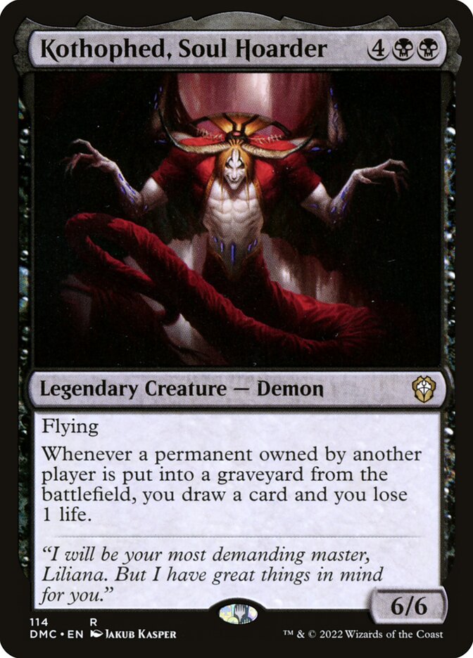 Kothophed, Soul Hoarder 114/50 (Commander: Dominaria United) 