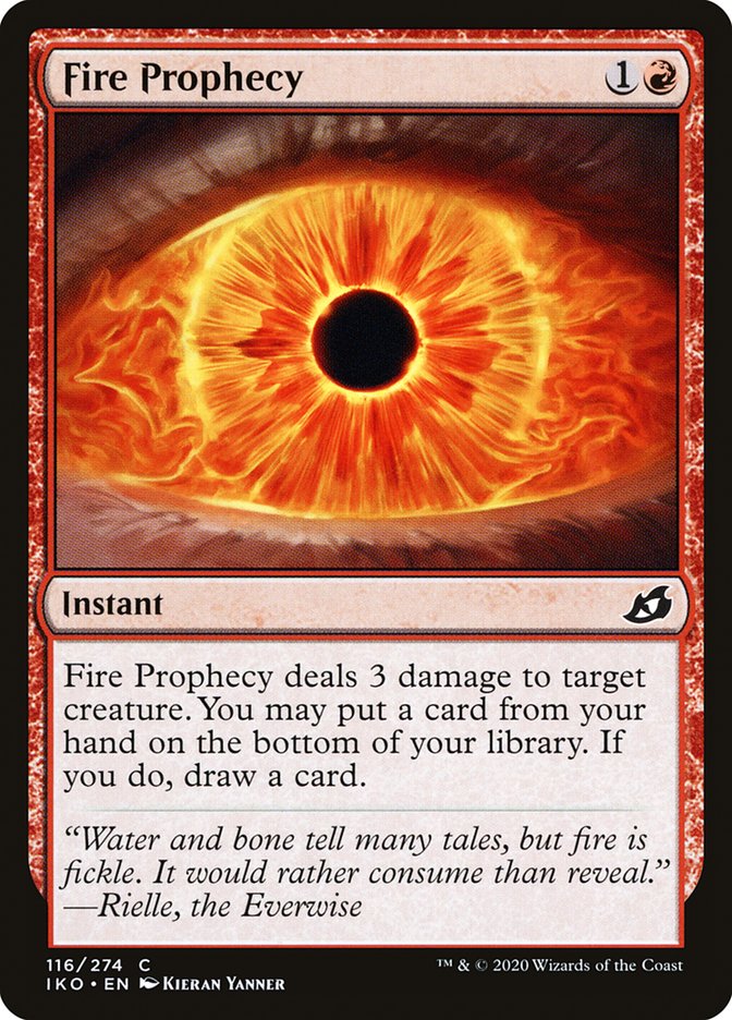 Fire Prophecy 116/274 (Ikoria: Lair of Behemoths) 