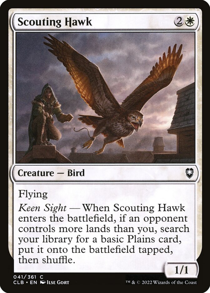 Scouting Hawk 41 (Commander Legends: Battle for Baldur's Gate) 