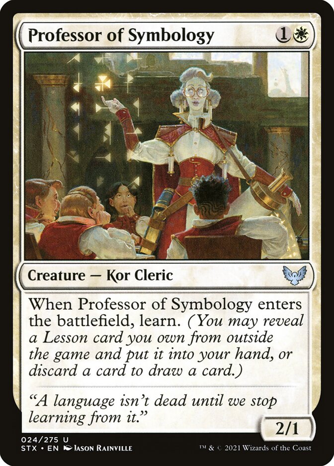 Professor of Symbology 24 (Strixhaven: School of Mages)  - Foil