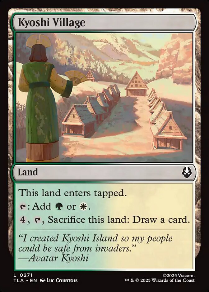 Kyoshi Village 271 (Avatar: The Last Airbender)  - Foil