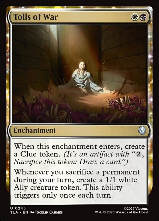 Tolls of War 245/286 (Avatar: The Last Airbender)  - Foil