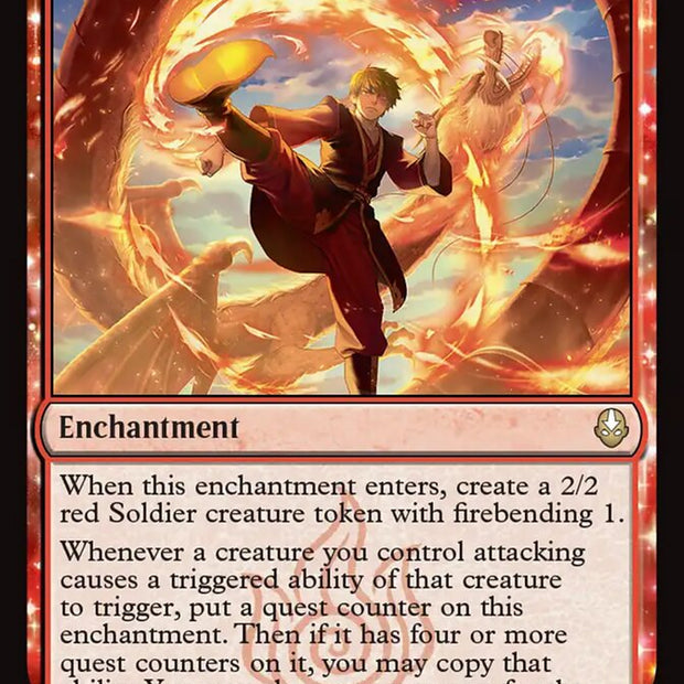 Firebender Ascension 137 (Avatar: The Last Airbender)  - Foil