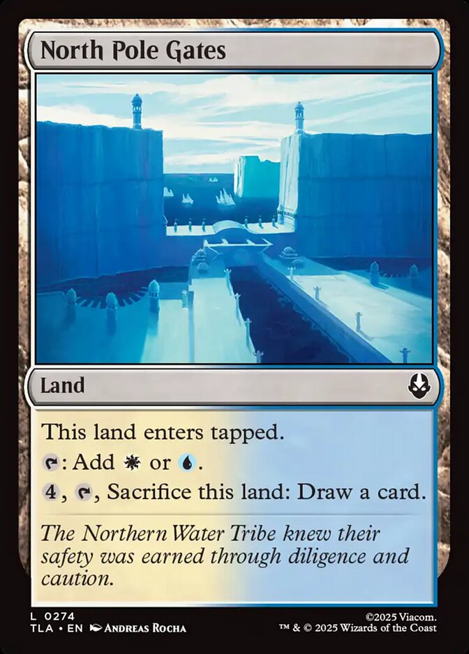 North Pole Gates 274/286 (Avatar: The Last Airbender)  - Foil