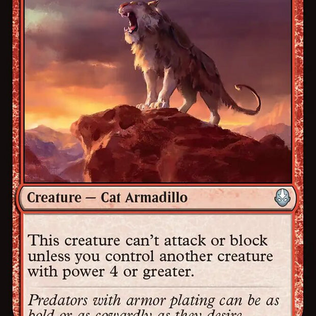 Tiger-Dillo (Avatar: The Last Airbender)  - Foil