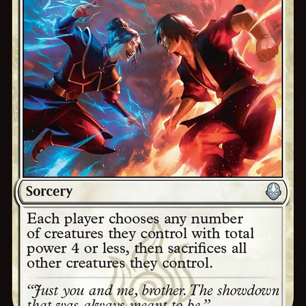 Destined Confrontation 15/286 (Avatar: The Last Airbender) 