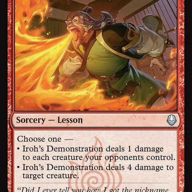 Iroh's Demonstration 141 (Avatar: The Last Airbender)  - Foil