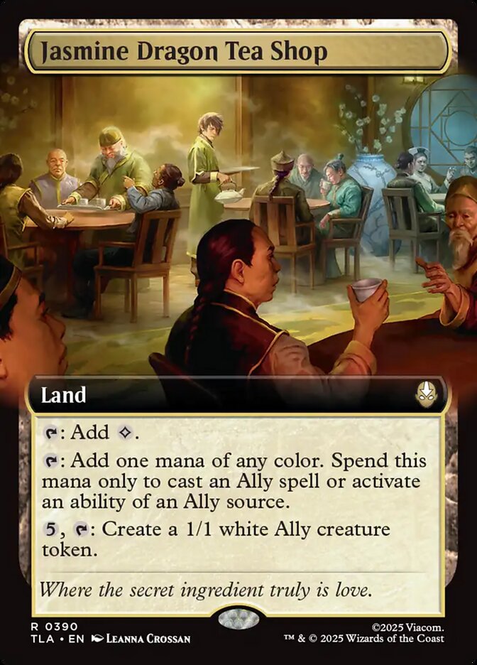 Jasmine Dragon Tea Shop  390/286 (Avatar: The Last Airbender)  - Extended Art Foil
