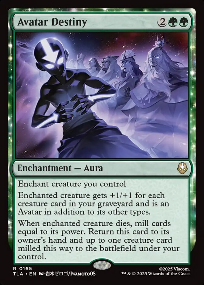 Avatar Destiny 165/286 (Avatar: The Last Airbender)  - Foil