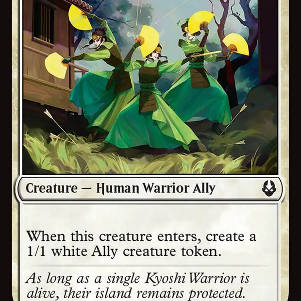 Kyoshi Warriors 26/286 (Avatar: The Last Airbender)  - Foil