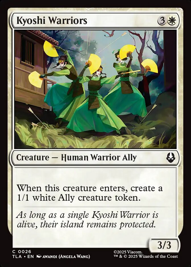 Kyoshi Warriors (Avatar: The Last Airbender)  - Foil