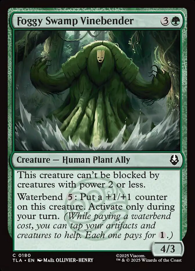 Foggy Swamp Vinebender 180 (Avatar: The Last Airbender)  - Foil