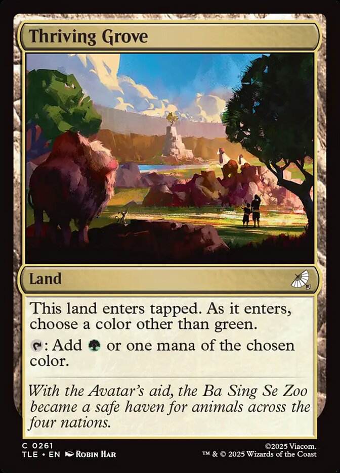 Thriving Grove 261 (Avatar: The Last Airbender: Eternal-Legal)  - Foil