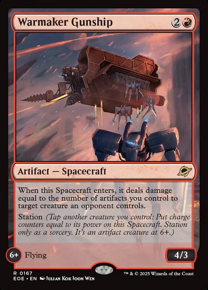 Warmaker Gunship 167/276 (Edge of Eternities) 