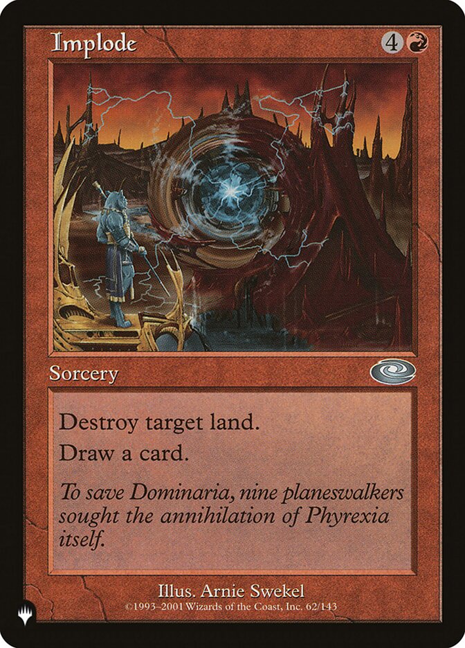 Implode 62/143 (The List Reprints) 
