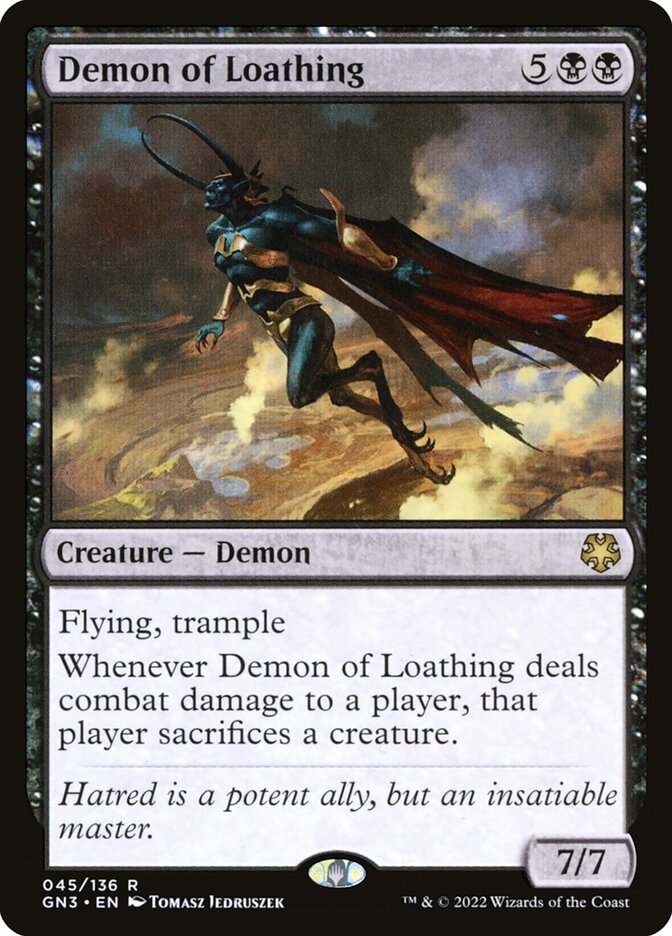 Demon of Loathing 45/135 (Magic Game Night: Free-For-All) 