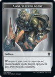 Emblem Ajani Sleeper Agent 25 (Dominaria United) 
