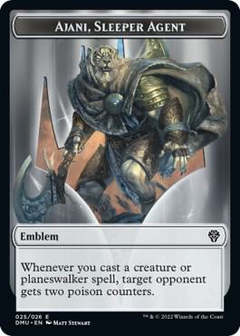 Emblem Ajani Sleeper Agent 25 (Dominaria United) 