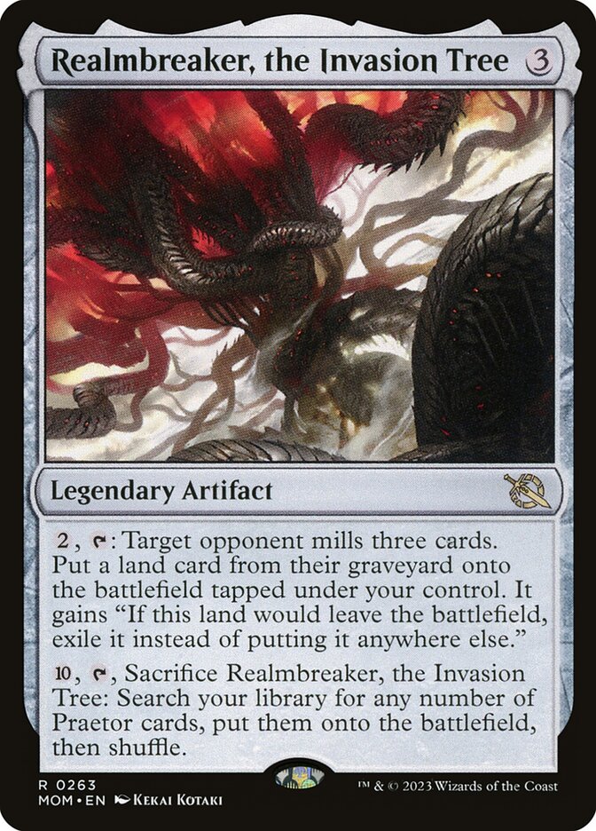 Realmbreaker, the Invasion Tree 263/291 (March of the Machine) 