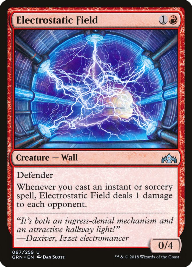 Electrostatic Field 97 (Guilds of Ravnica) 