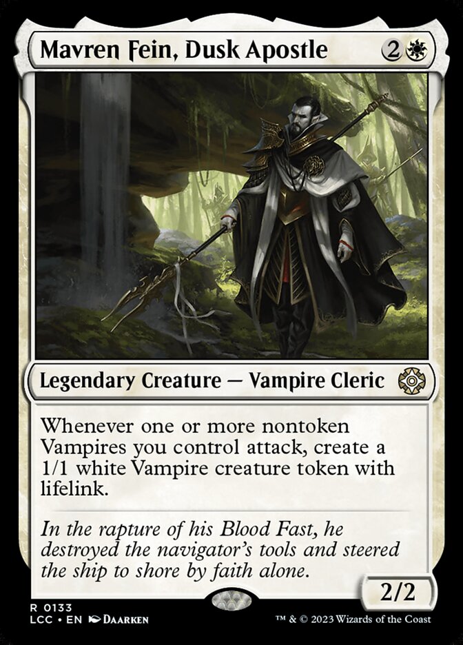 Mavren Fein, Dusk Apostle 133/370 (Commander: The Lost Caverns of Ixalan) 