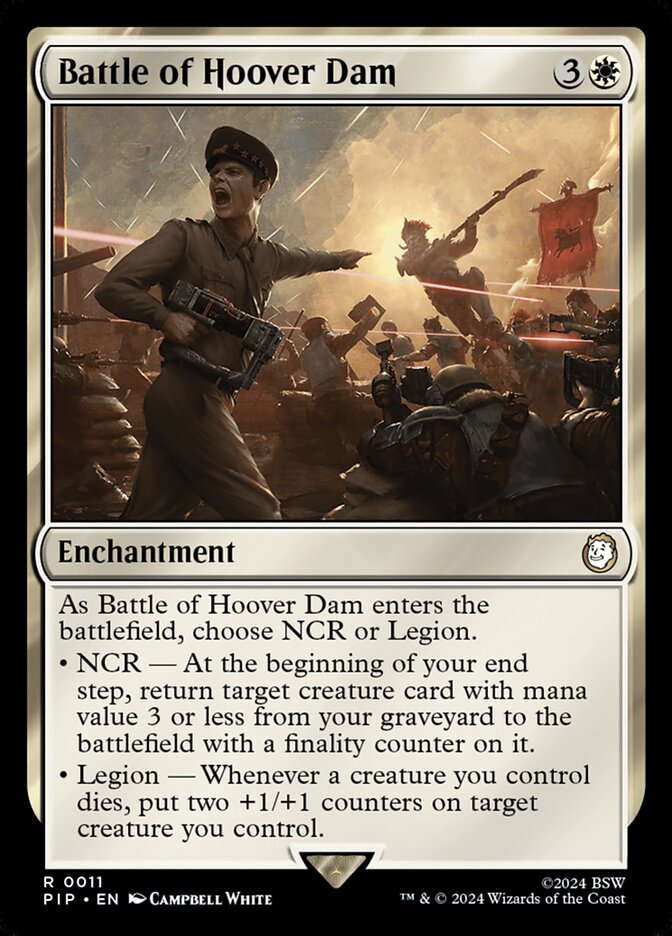 Battle of Hoover Dam 11 (Universes Beyond: Fallout)  - Foil