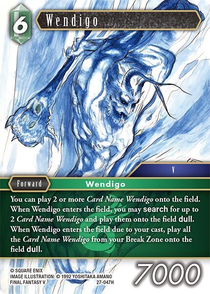 Wendigo 27-047H (Journey of Discovery)  - Foil