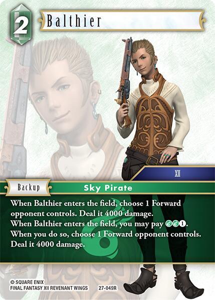 Balthier (Journey of Discovery)  - Foil