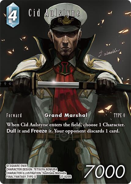 Cid Aulstyne Full Art 27-029R (Journey of Discovery)  - Foil