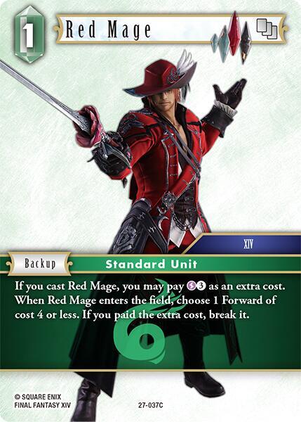 Red Mage 27-037C (Journey of Discovery)  - Foil