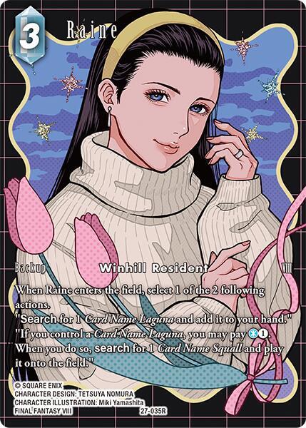 Raine Full Art 27-035R (Journey of Discovery)  - Foil