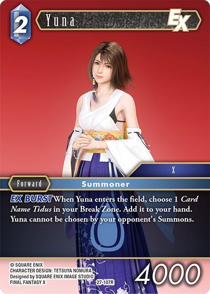 Yuna 27-107R (Journey of Discovery)  - Foil