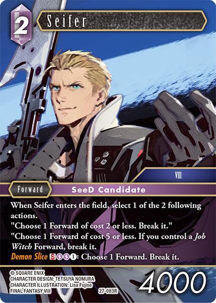 Seifer 27-083R (Journey of Discovery)  - Foil