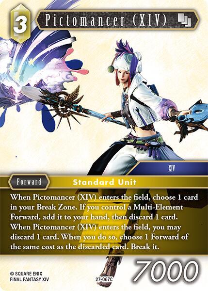 Pictomancer (XIV) 27-067C (Journey of Discovery)  - Foil