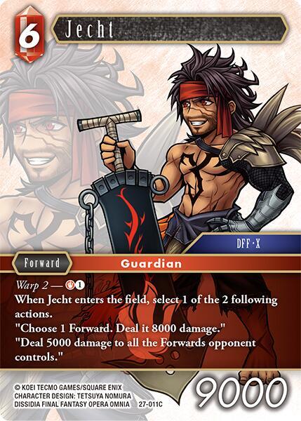 Jecht 27-011C (Journey of Discovery)  - Foil