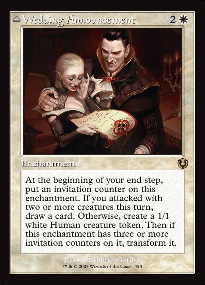 Wedding Announcement // Wedding Festivity 453/287 (Innistrad Remastered)  - Retro